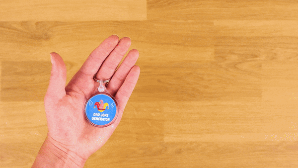 Dad Joke Keyring