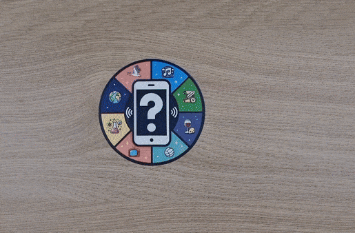 Random Quiz Question Wall Tag